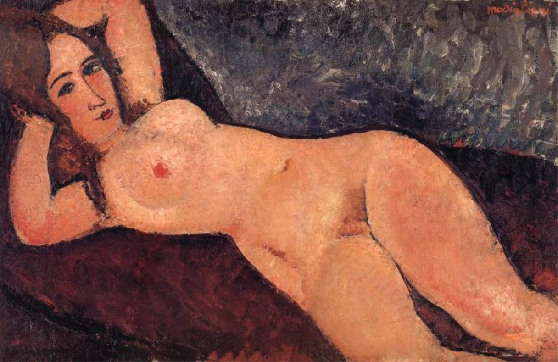 Amedeo Modigliani Nu Couche Aux Bras Leves